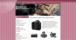 Desktop Screenshot of pro-serviceargentique.fr